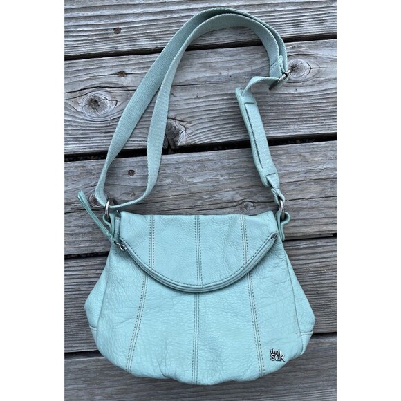 (3) The Sak Deena Flap Pebbled Leather Crossbody Bags - Picture 4 of 16